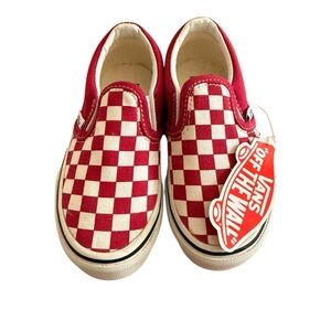 NWT Vans Checkerboard Slip-On Sneakers
Kids Size 10.5 (Toddler)